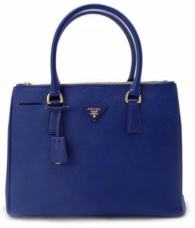 Prada Saffiano Bag Blue